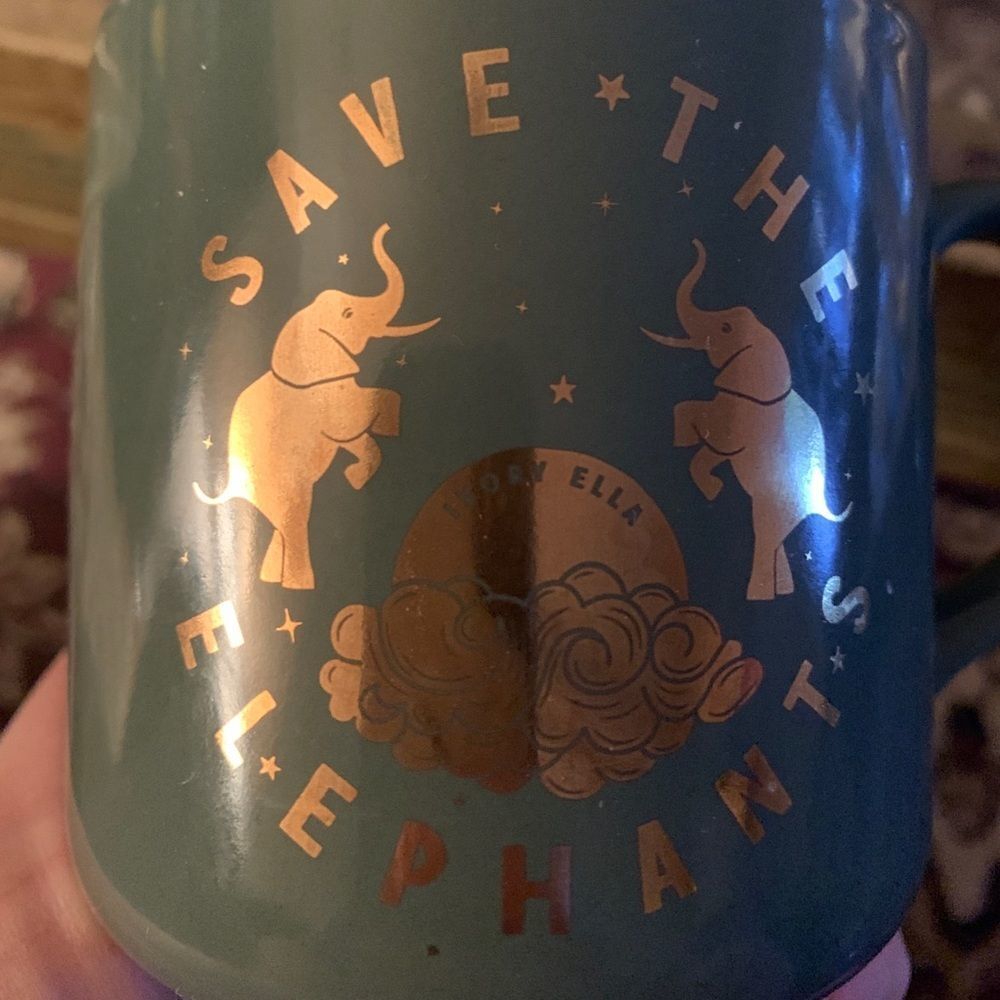 Ivory Ella Save The Elephants Mug